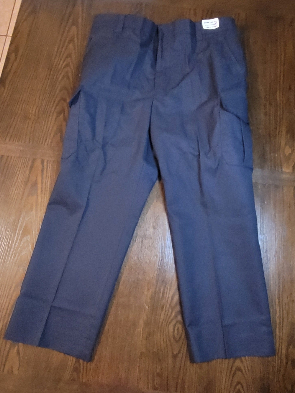 Men's Navy Cargo Pants - Classic Utility Style